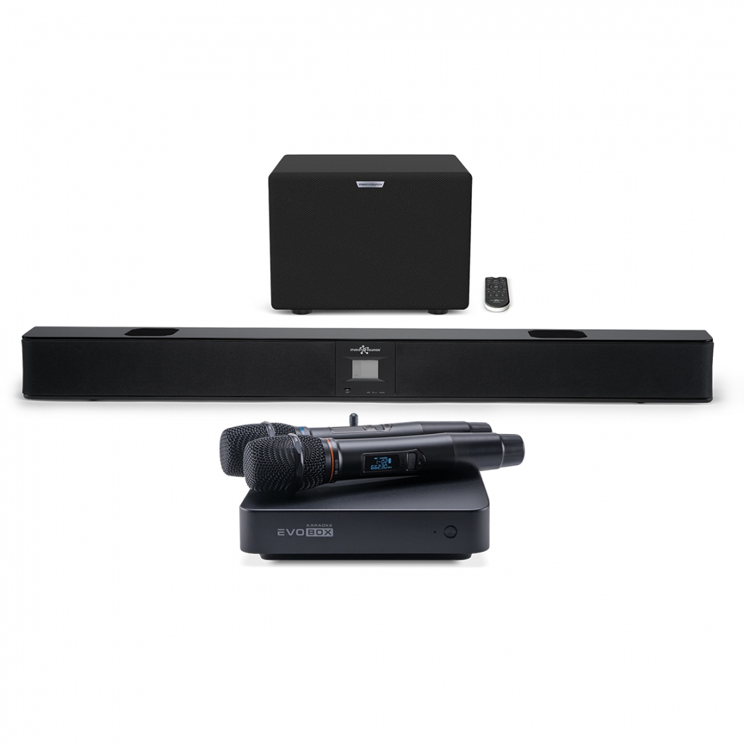 караоке-комплект EVOBOX Plus + EvoSound Bar (саундбар с караоке) в Туапсе