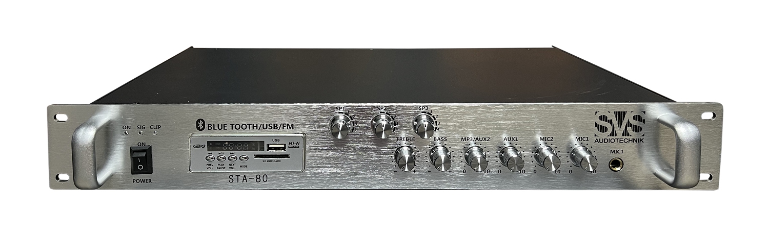 SVS Audiotechnik STA-80 Микшер-усилитель для систем Public Address в Туапсе
