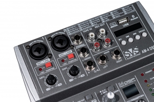 SVS Audiotechnik mixers AM-4 DSP Аналоговый микшерный пульт, 4-канала в Туапсе
